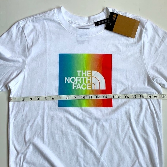 NWT TNF T-Shirt Multi-Color ‘the Boxed In’ Size Medium - Picture 5 of 12